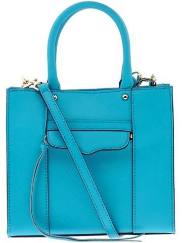 Rebecca Minkoff Mab Tote Mini - Neon Blue