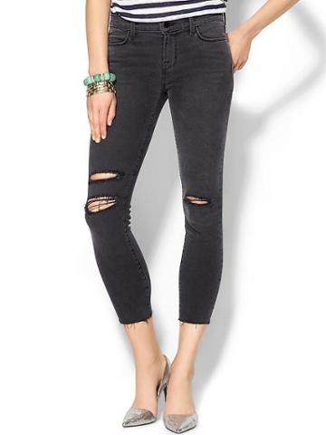 J Brand Mid Rise Crop Jean - Mercey
