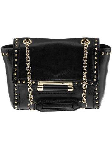 Dvf Faceted Stud Mini Crossbody - Black
