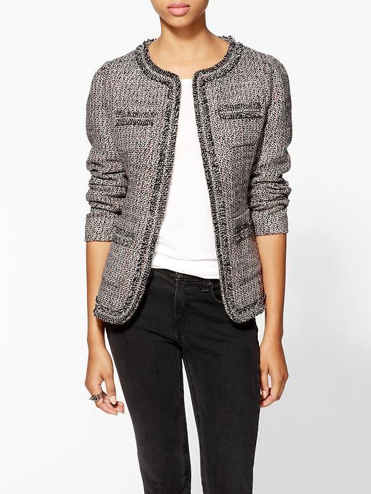 Pim + Larkin Tattered Tweed Jacket