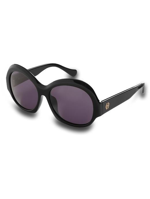 House of Harlow 1960 Rachel Oversized Round Sunglasses