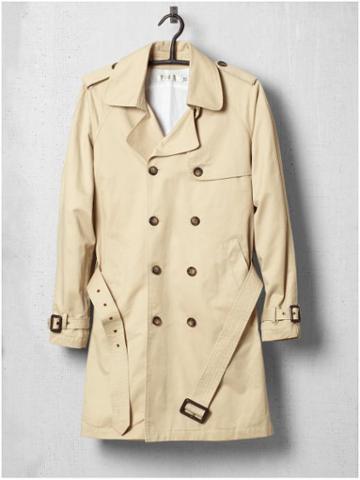 Shades Of Grey By Micah Cohen Trench Coat