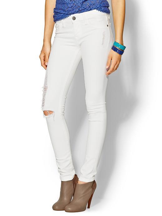 Dl1961 Amanda Skinny Jean - Mania Distressed (white)