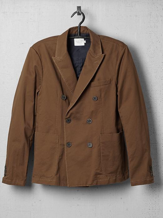 Shades Of Grey By Micah Cohen Double Breasted Blazer