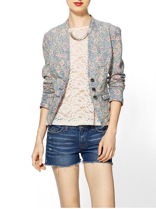 Free People Floral Print Jacket