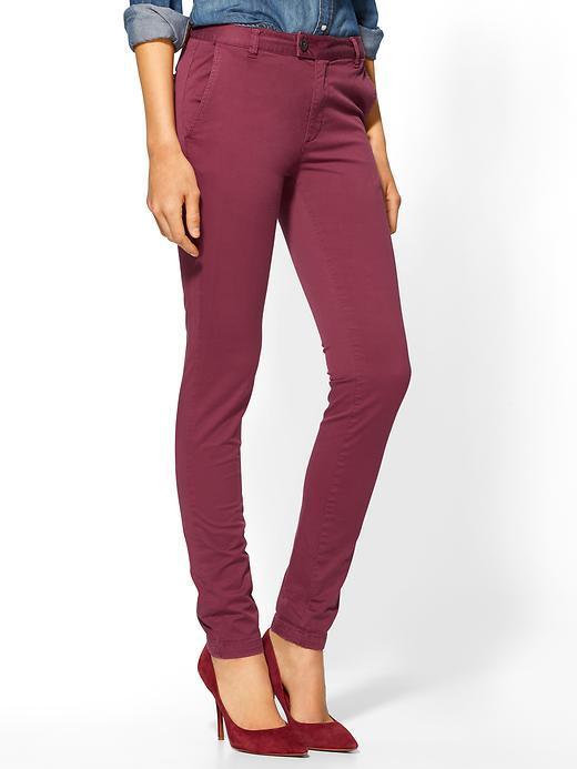 Vanishing Elephant Danbury Chino Pant - Maroon