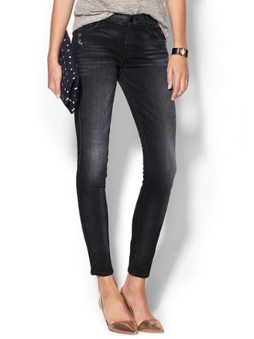 7 For All Mankind The Skinny Jean - Black
