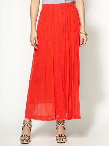Collective Concepts Pleated Maxi Skirt