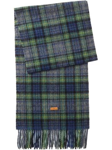 Fred Perry Woven Tartan Scarf - Cloudburst