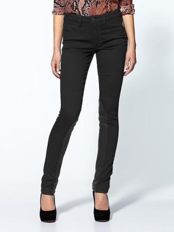 Joe's Jeans Paloma Skinny Leather Juaper Pants - Black