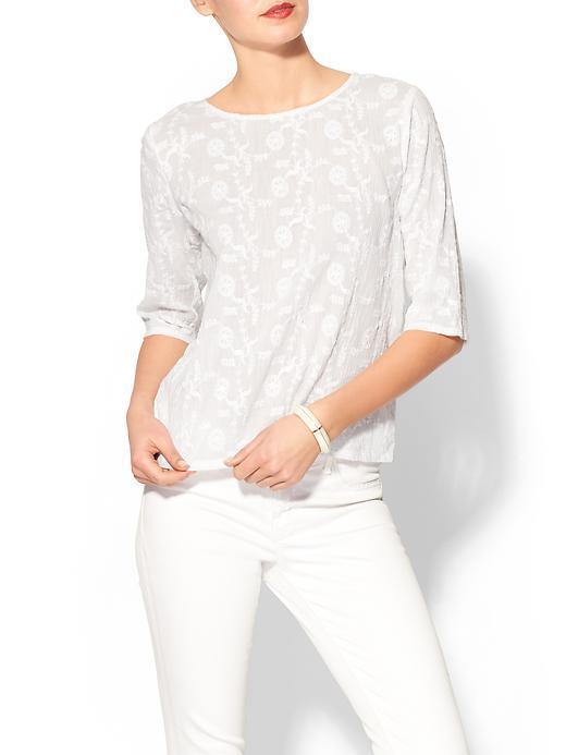 Rhyme Los Angeles Mella Lace Blouse - White
