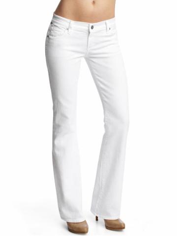 Citizens Of Humanity Dita Petite White Bootcut Jeans