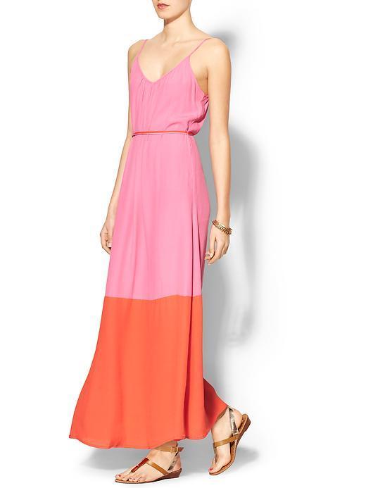 Sam &amp; Lavi Elisabetta Maxi Dress - Pink & Orange