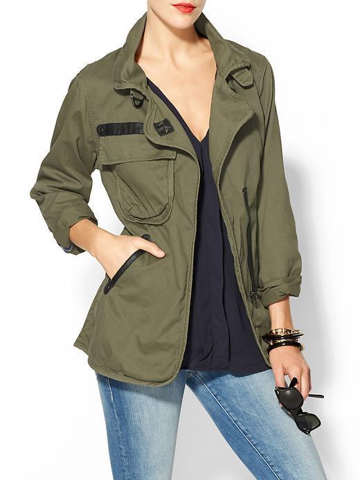 Sanctuary Slouch Army Jacket - Safari