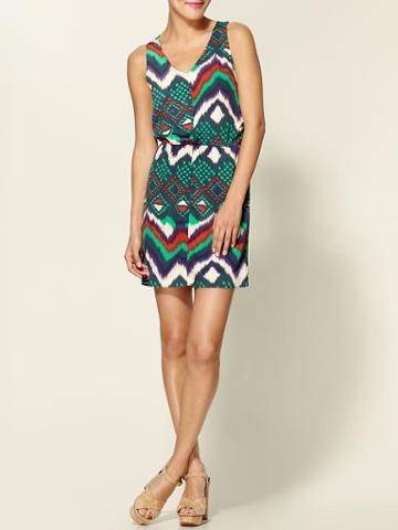 Collective Concepts Tribal Print Day Dress
