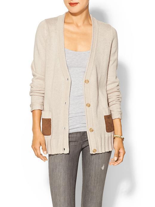 Hive & Honey Boyfriend Cardi - Whisper Taupe