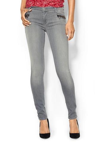 Hudson Jeans Spark Super Skinny Jean - Grey