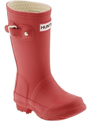 Hunter Original Kids Rainboots - Red