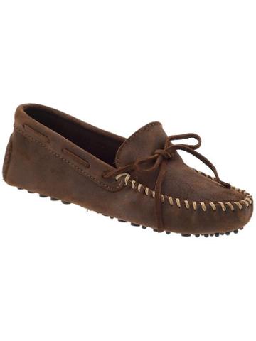 Minnetonka Moccasin Original Cowhide Driving Moc Loafers