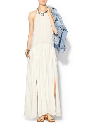 Three Of Something Underworld Maxi Dress - White