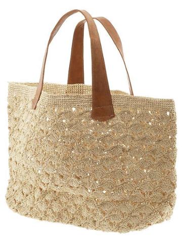 Mar Y Sol Valencia Tote Handbag - Natural