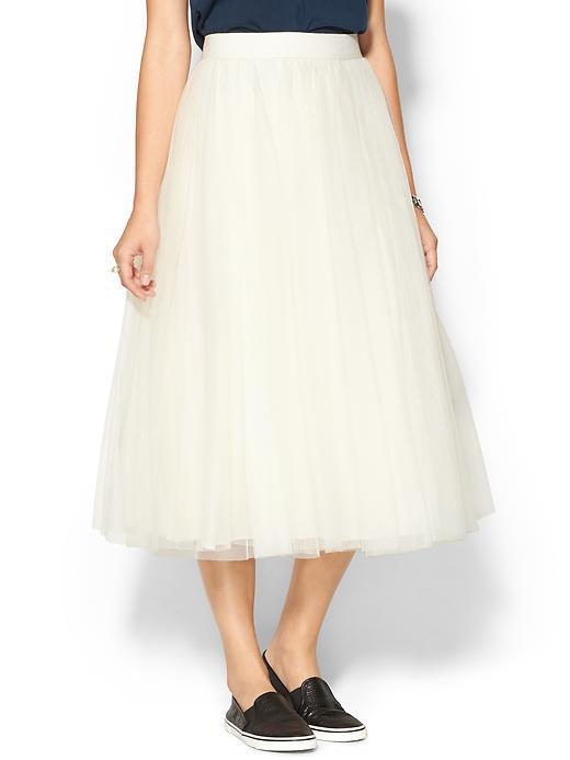 Bailey 44 Womens Shadow Waltz Skirt Size L - Ivory