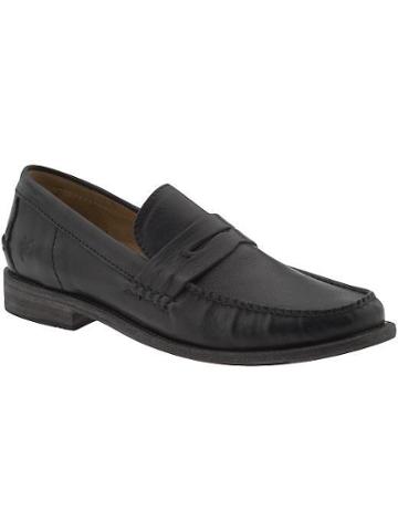 Frye Otis Penny Loafers - Black