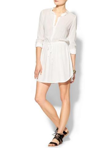 Splendid Shirt Dress - White