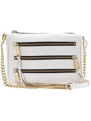 Rebecca Minkoff Mini 5 Zip - White
