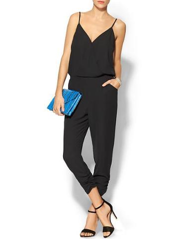 Eight Sixty Cami Romper - Black