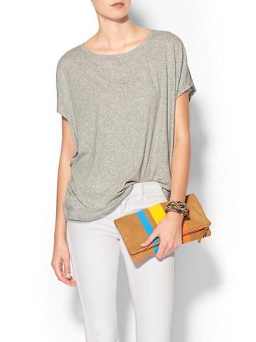 Splendid Vintage Whisper Sleeveless Tee - Heather Grey
