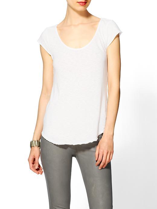 La Made La Made Slub Jersey Crew Neck Tee