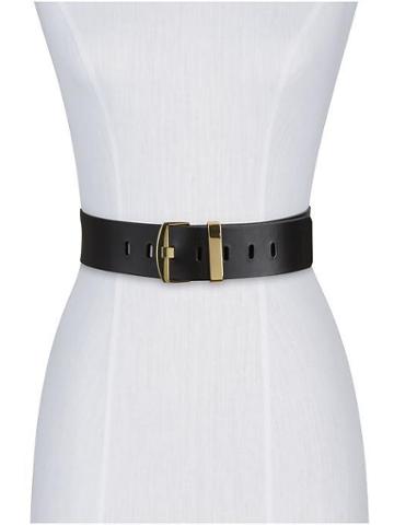 Tinley Road Wide Metal Waist Belt - Black