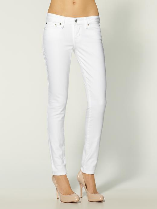 Levi's Modern Demi Curve White Skinny Jeans