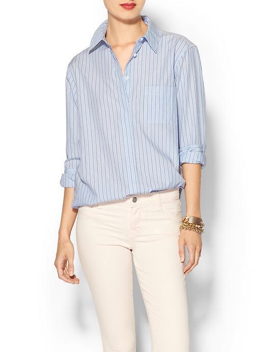 Equipment Morisson Blouse - French Blue/navy