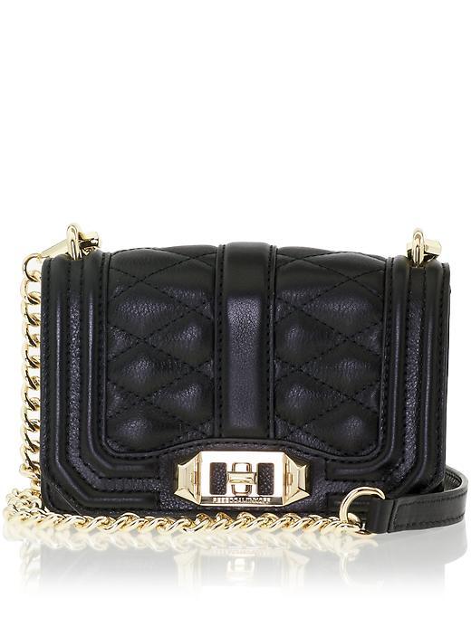 Rebecca Minkoff Womens Mini Love Crossbody Size One Size - Black