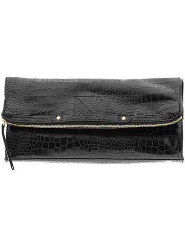 Cynthia Vincent Banker's Clutch - Black