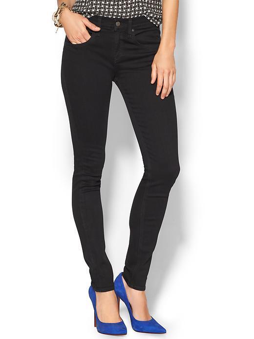 Rag & Bone High Rise Skinny - Black