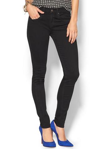 Rag &amp; Bone High Rise Skinny - Black