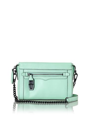 Rebecca Minkoff Womens Mini Crosby Crossbody Size One Size - Winter Mint