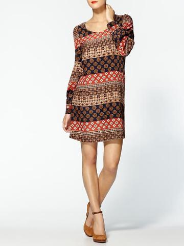 Tinley Road Printed A Line Mini Dress