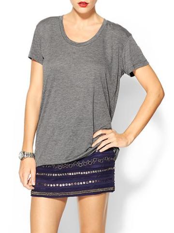 Alternative The Kimber Tee - Oatmeal Grey