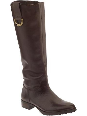 Lauren By Ralph Lauren Sagira Ii High Shaft Flat Heel Boots