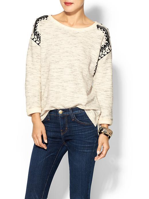 Sanctuary Kenya Beaded Sweater Ivory LookMazing