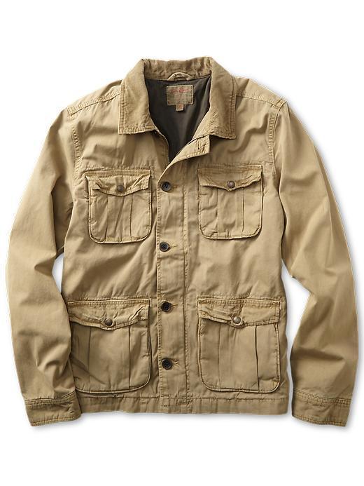 Lucky Brand Shadow Ridge Safari Jacket - Earth Brown