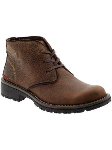 Clarks Roar Casual Boots  - Brown Oily Leather