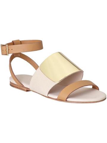 See By Chloe Priola Flat Sandal - Beige