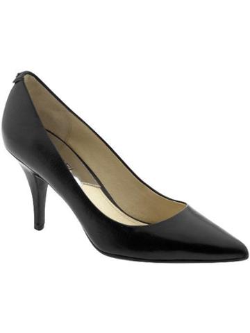 Michael Kors Flex Mid Mid Pumps  - Black Leather