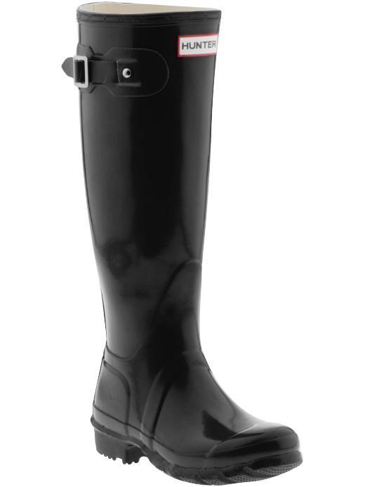 Hunter Original Rainboots - Black High Gloss | LookMazing