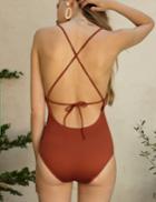 Pixie Market String Back Swimsuit